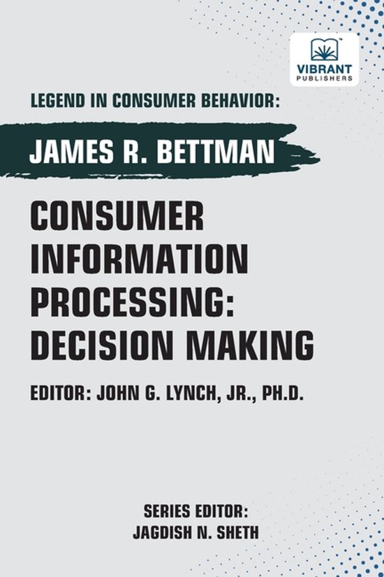 Consumer Information Processing - cover
