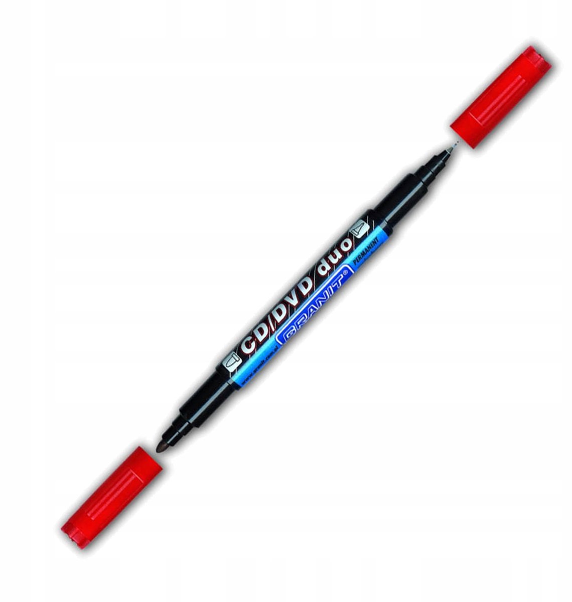 Granit Duo M830 Permanente Marker Rood - Dubbelzijdig