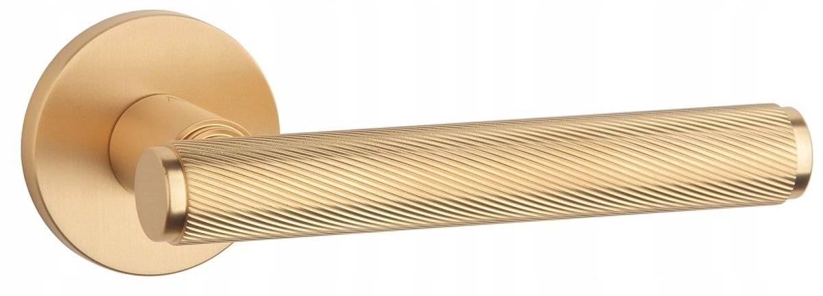 Kerria Slim Deurkruk Rond Mat Goud 7mm APRILE