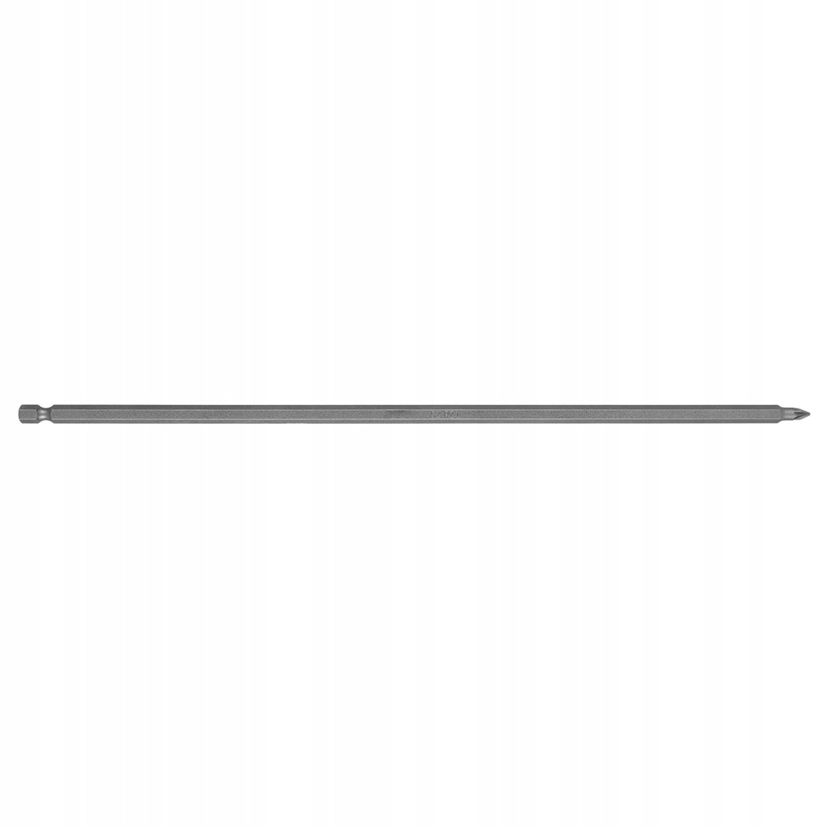 Schroefbit PZ1 x 6,35 x 300 mm 1/4" HEX S2 Staal