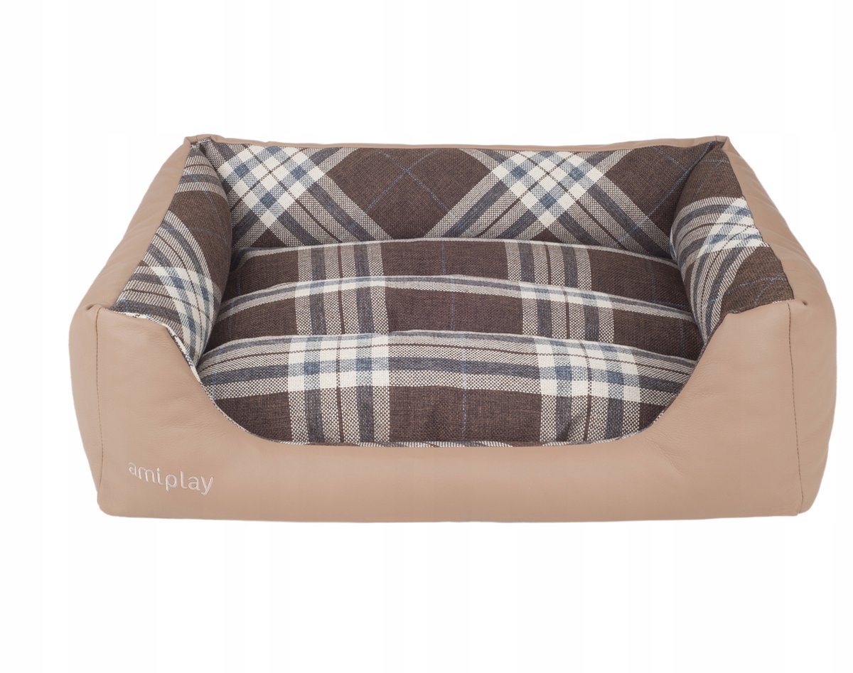 Amiplay Sofa Kent S Hondenkussen - Beżig, 4in1, ZipClean