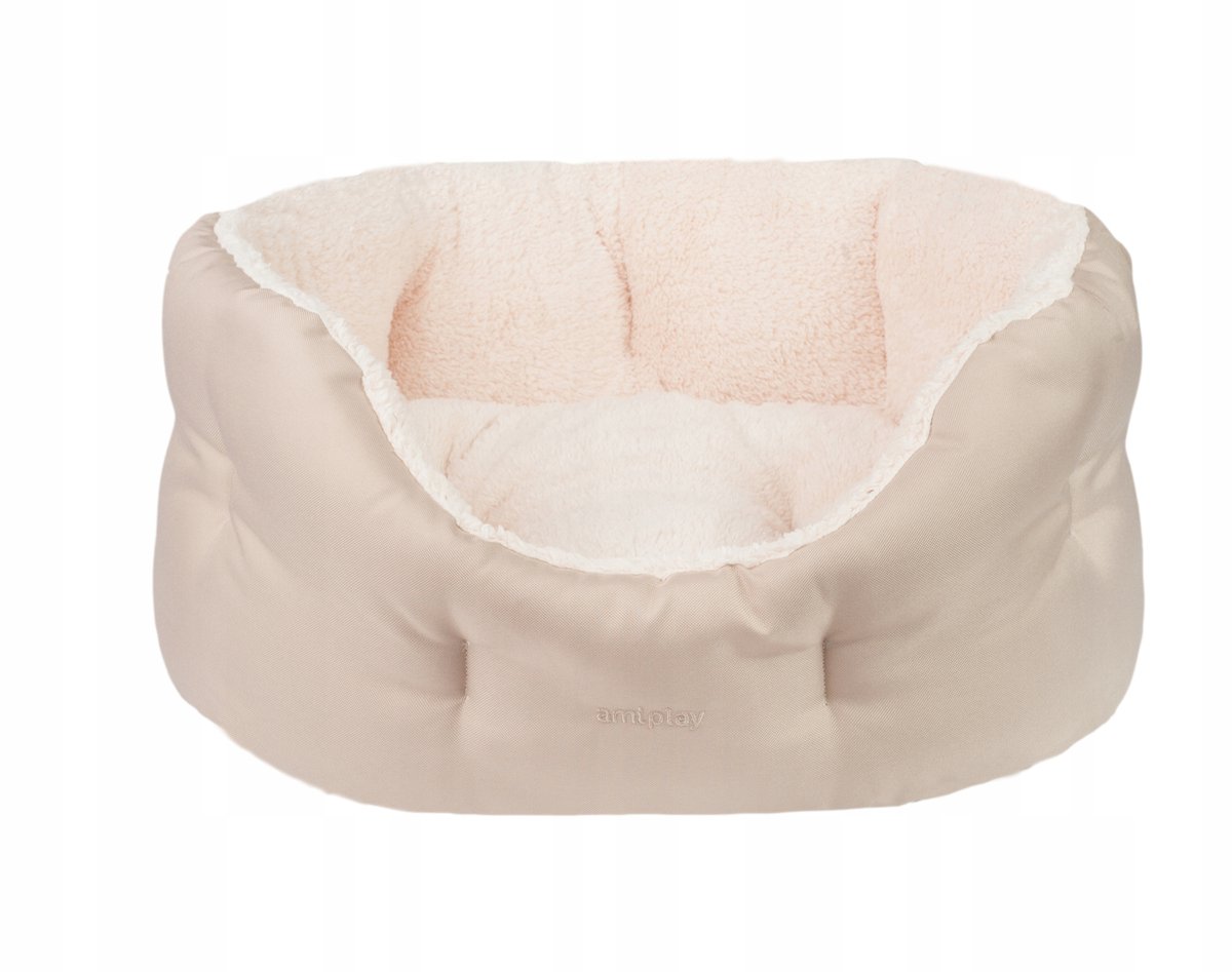 Amiplay Colosseum Aspen S Hondenmand Beige - Comfort voor kleine honden