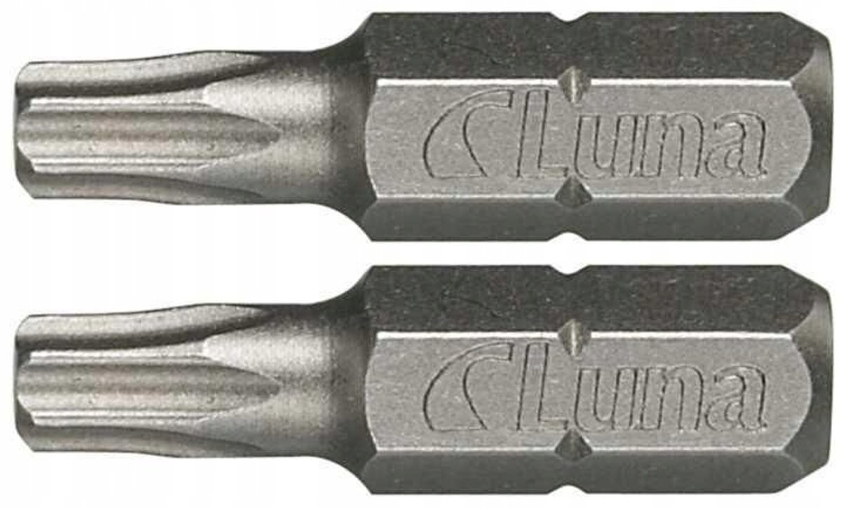 Luna Torx Bit met Gat TX40 - 2 Stuks