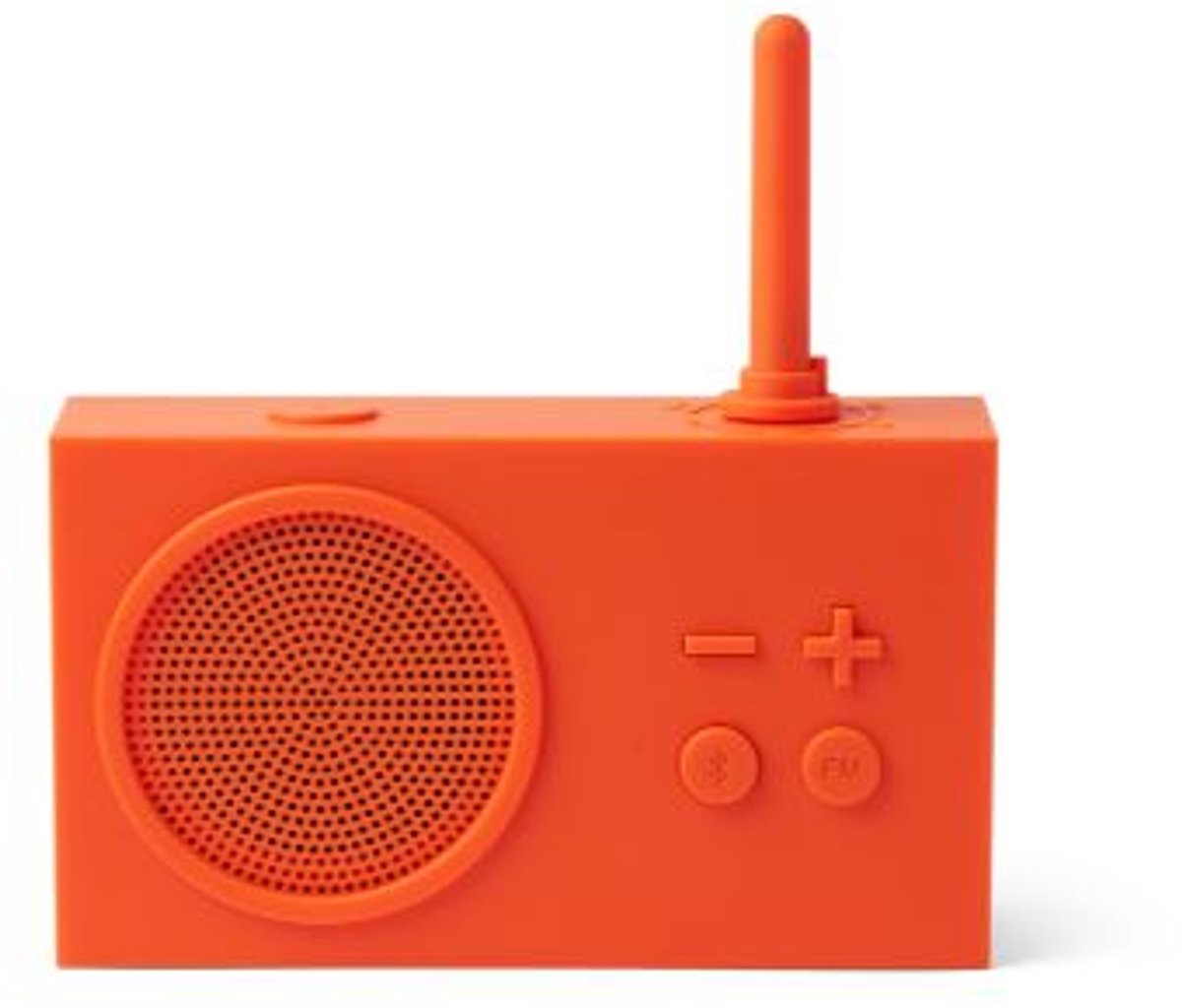 Lexon Design TYKHO 3 FM Radio Bluetooth Speaker Badkamerradio - Orange
