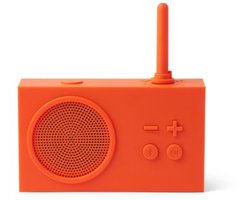 Lexon Design TYKHO 3 FM Radio Bluetooth Speaker Badkamerradio - Orange