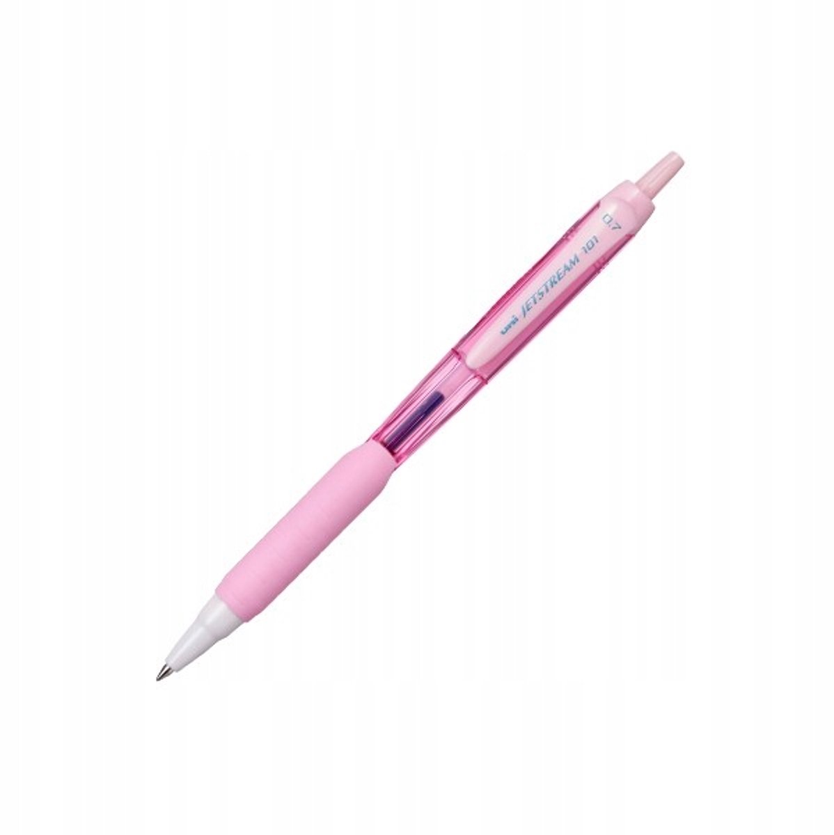 UNI SXN-101FL Jetstream balpen - Roze met blauwe inkt