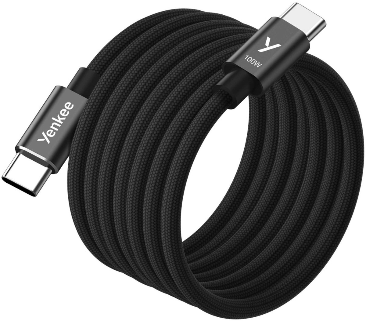 De USB-C-Kabel Magnetsche 100W 1,5m Snel Laden Oplaadkabel