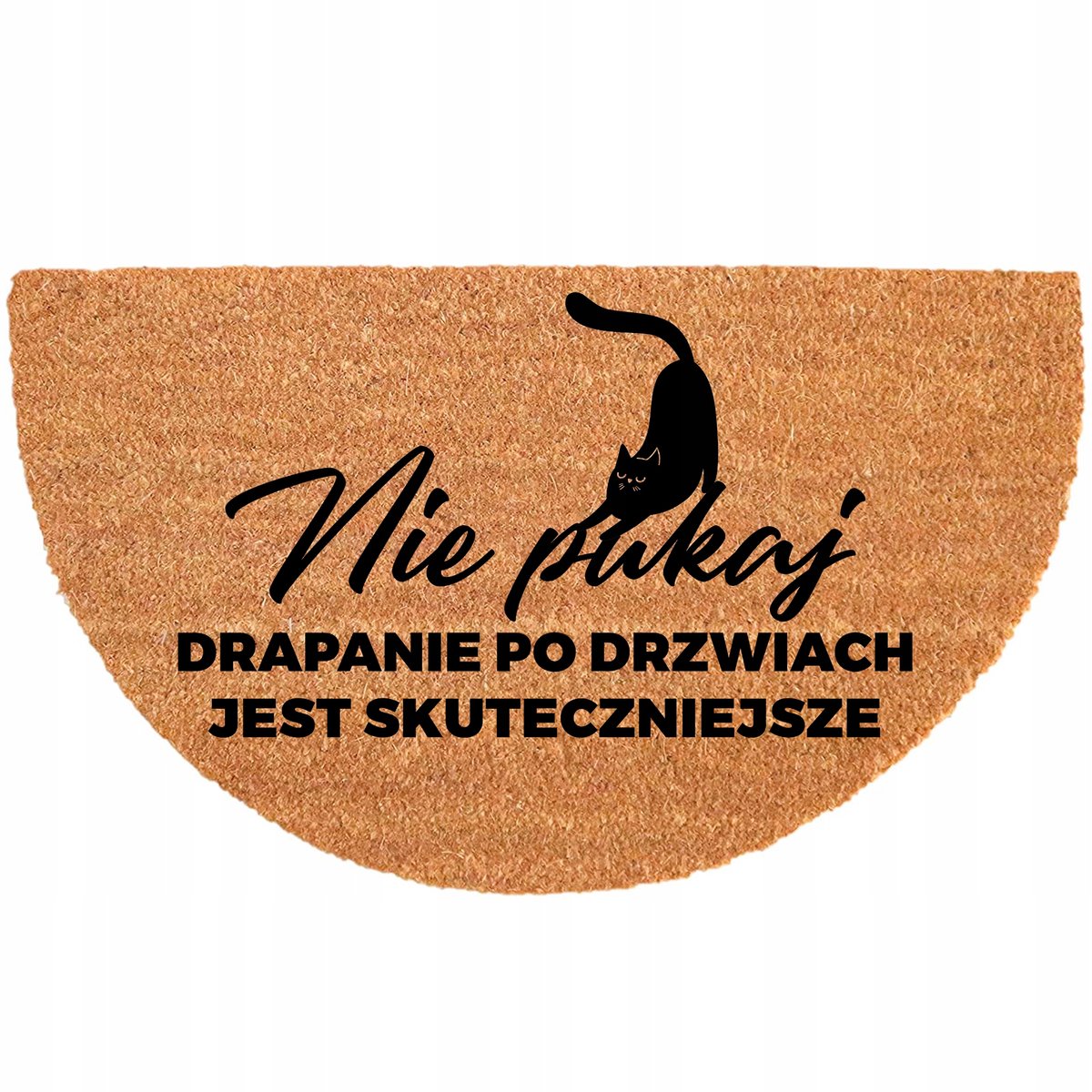 Ecologische Kokos Schrijfmat Antislip 40x70cm Beige
