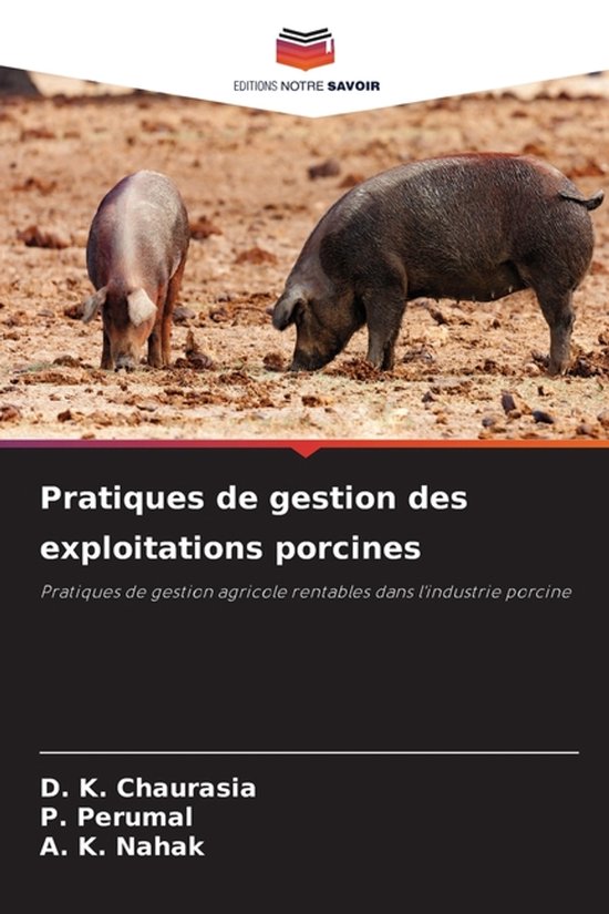 Pratiques de gestion des exploitations porcines - cover
