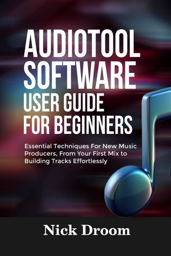 Audiotool Software User Guide for Beginners - cover