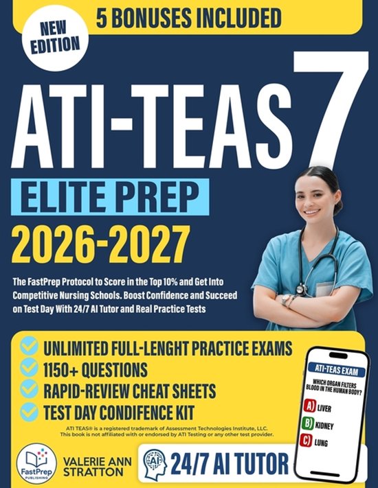 ATI TEAS 7 Elite Prep - cover