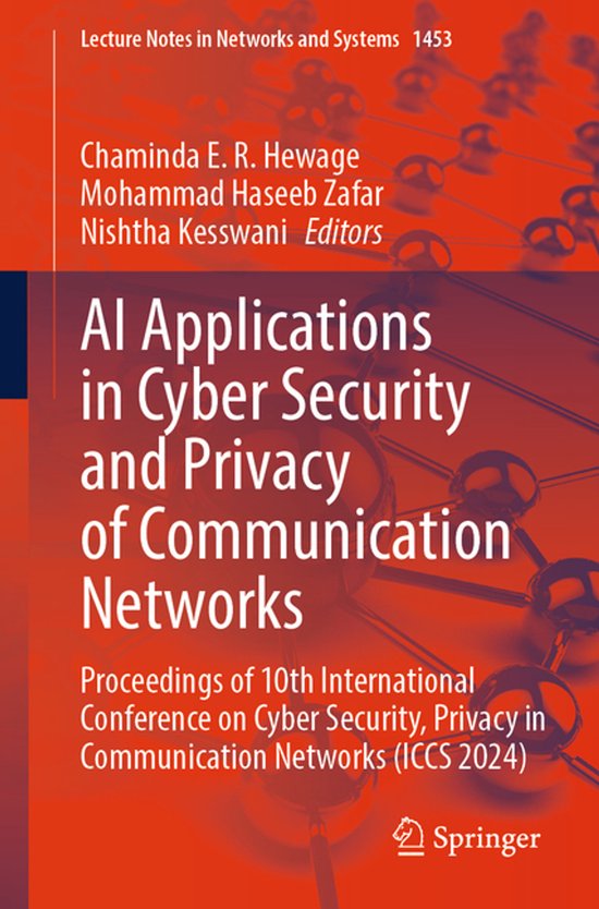 Lecture Notes in Networks and Systems1453- AI Applications i ... - cover
