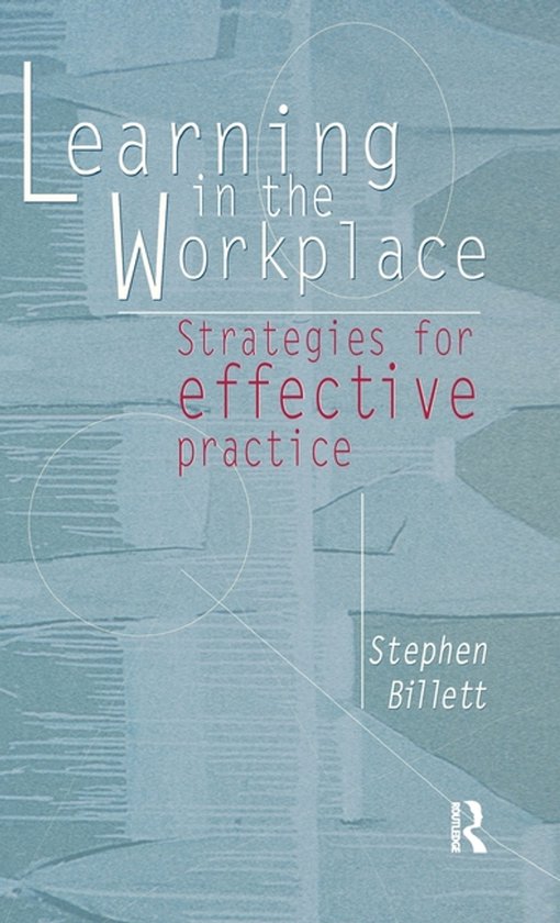Learning In The Workplace - cover