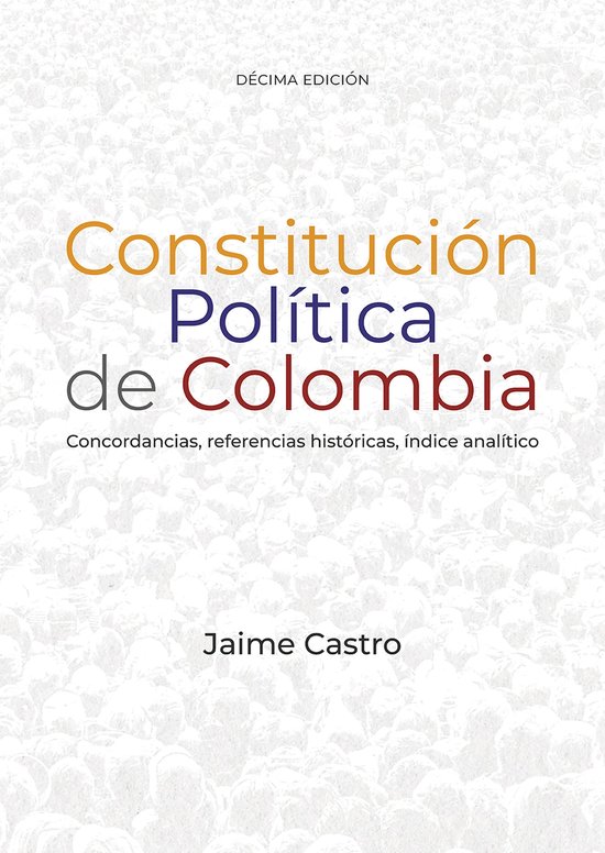 Ciencia política - Constitución política de Colombia - cover