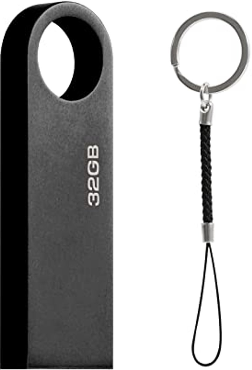 USB-stick 32 GB - Mini PenDrive Metal Flash Drive voor PC en Laptop