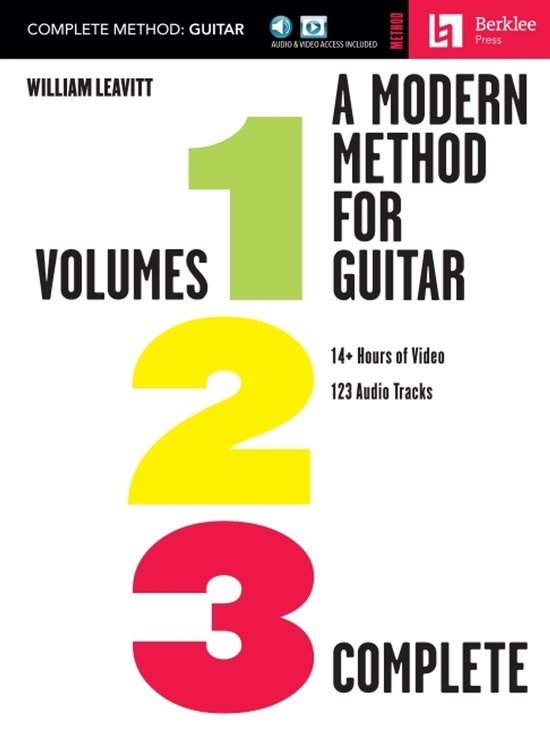 A Modern Method for Guitar: Volumes 1, 2, and 3 co