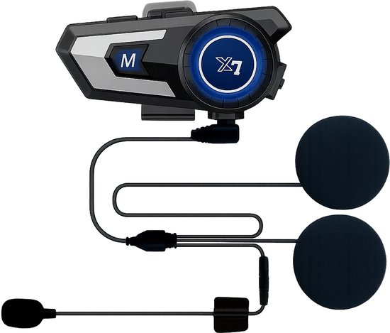 Bluetooth Headset voor Motorhelm – Draadloos Communicatiesysteem met Microfoon