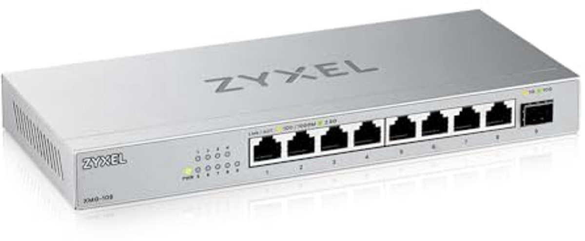 Image of 8-Port 2.5G Multi-Gig Switch met 10G SFP+ | Plug-and-Play en Ventilatorloos Ontwerp