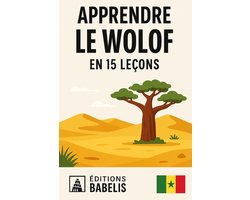 Omslag van Apprendre le wolof en 15 leçons