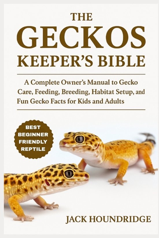 The Geckos Keeper's Bible - cover
