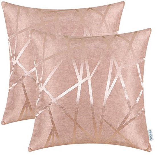 Vierkante sierkussenhoezen 45,7 x 45,7 cm handgeschilderde kussenhoezen decoratieve kussensloop zachte duurzame kussenhoes voor slaapkamer bank woonkamer bank stoel kantoor