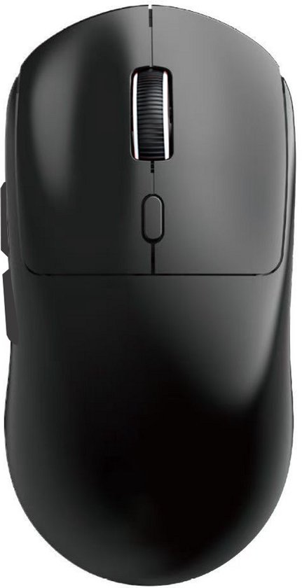 APO Electronics® - Draadloze Gaming Muis - 64g - Ultralicht - 1000 Hz Polling Rate - Oplaadbare 500 mAh Batterij - Ice-Feel Coating – Zwart