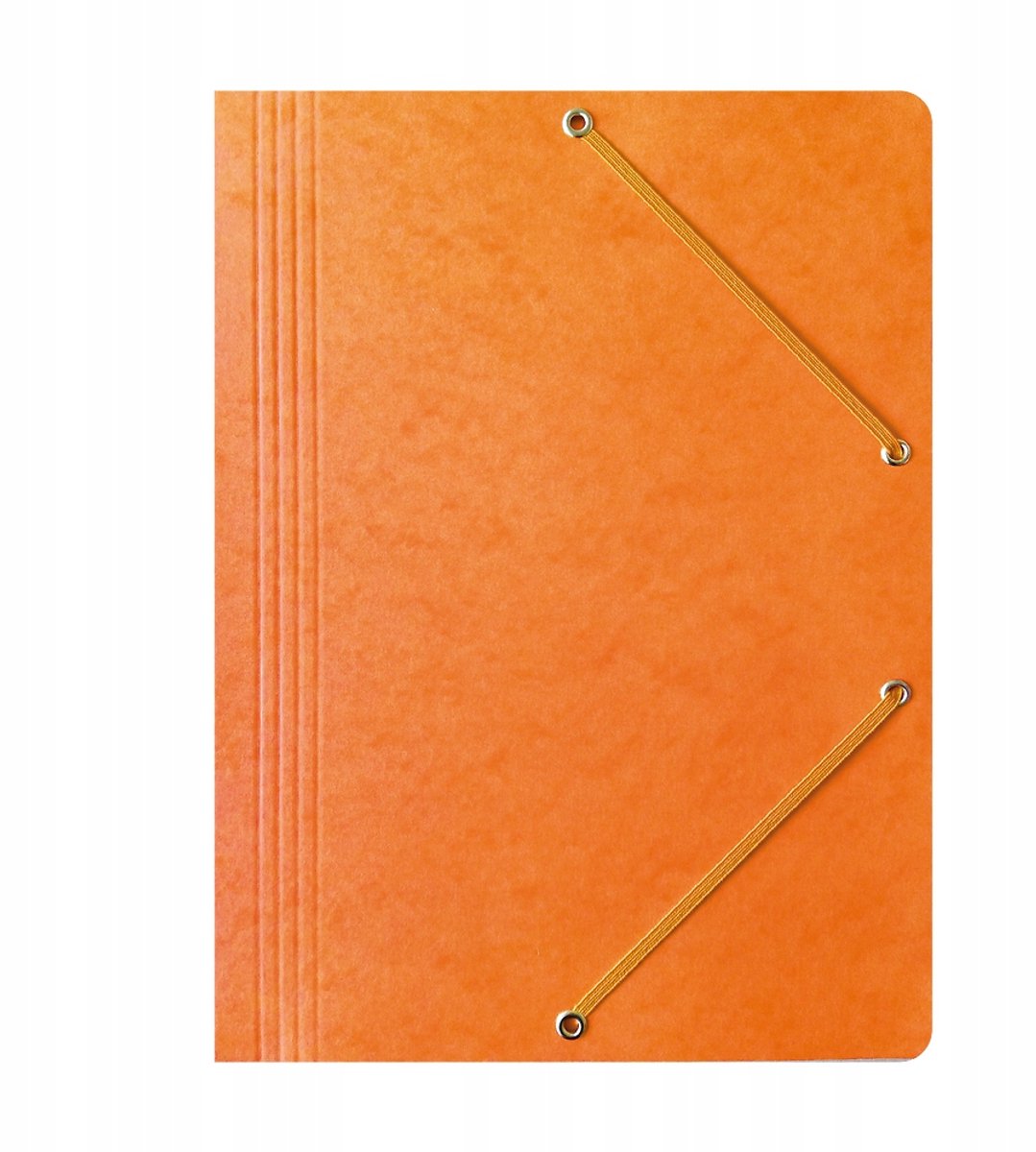 Bantex A4 Map met Elastiek, Oranje - Stevig Karton