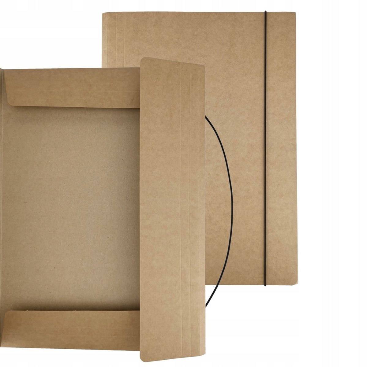 Kraft A4 map met elastiek - 300 g/m²