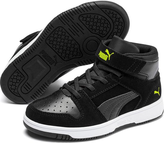 Puma Sneakers - Maat 35 - Unisex - zwart/wit | bol.com