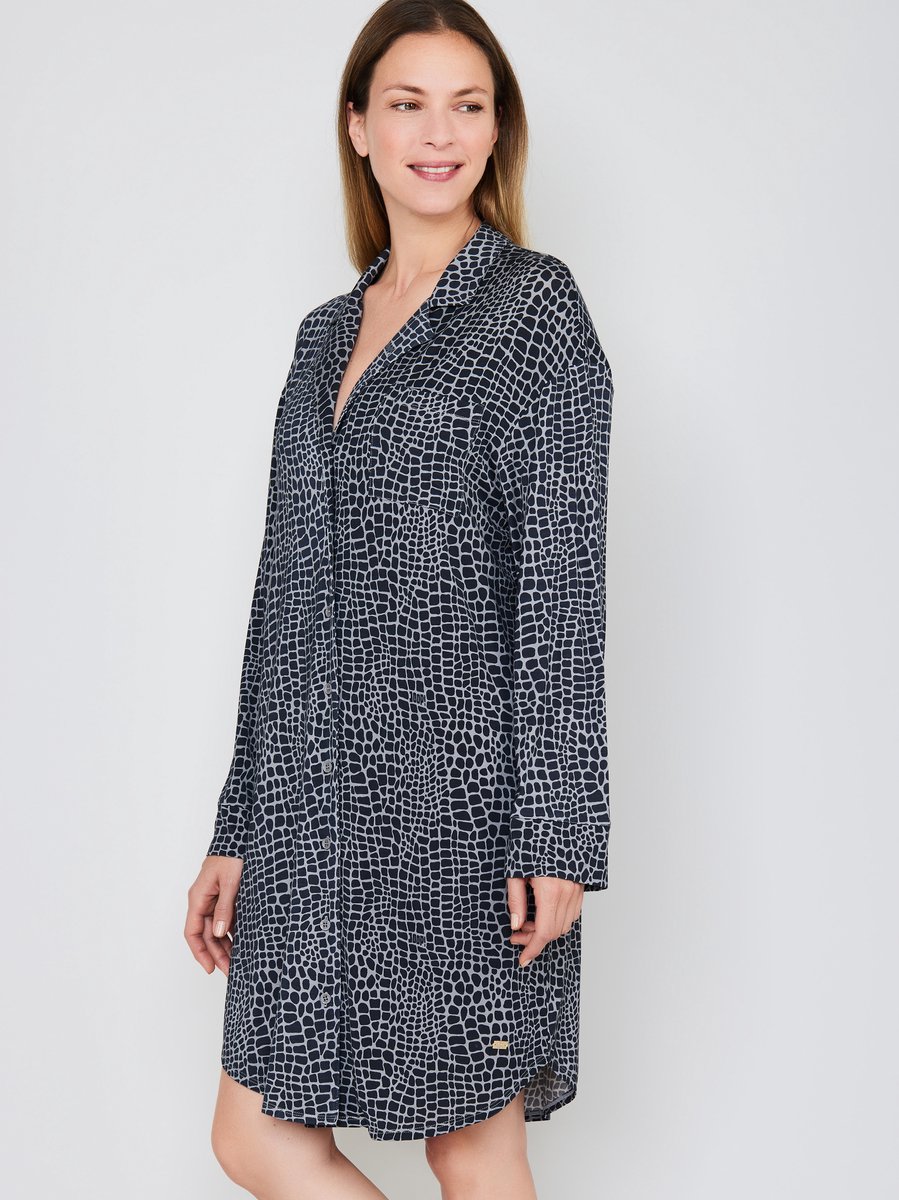 Joop! Nachthemd Luxe Modal Printed