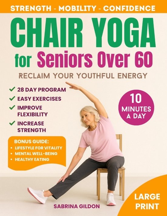 Chair Yoga for Seniors Over 60 - cover