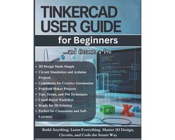 Omslag van TinkerCAD User Guide for Beginners
