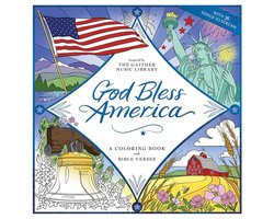 God Bless America: A Coloring Book with Bible Verses