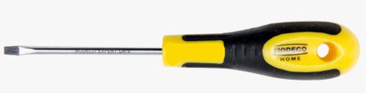 Modeco Schroevendraaier Platte Kop 5.0x100mm Friendly Grip MN-10-016