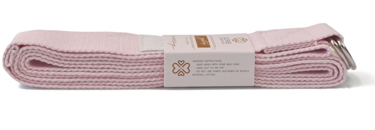 Love Generation - Katoenen Yogariem - Precious Pink - Extra Lang