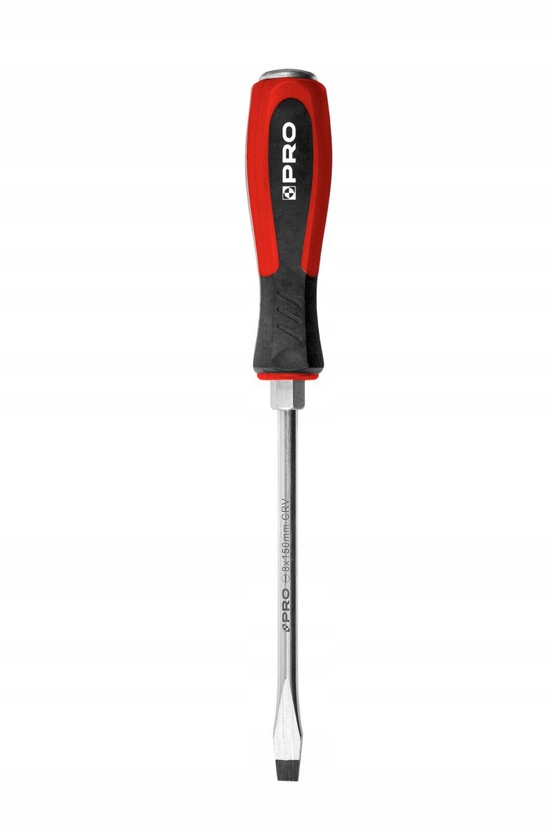 Platte Schroevendraaier 3 x 75 mm PRO - Hoge Kwaliteit CrV Staal