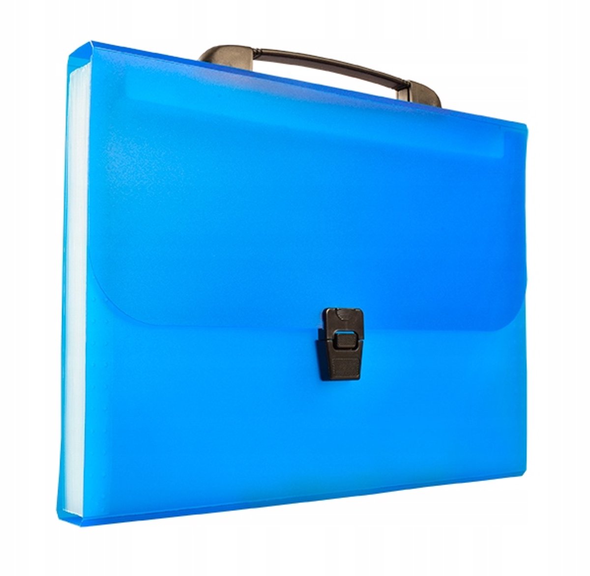 Tetis A4 Accordeonkaart met Handvat Blauw - 13 Bakken