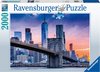 Ravensburger puzzel Van Brooklyn naar Manhatten - Legpuzzel - 2000 stukjes