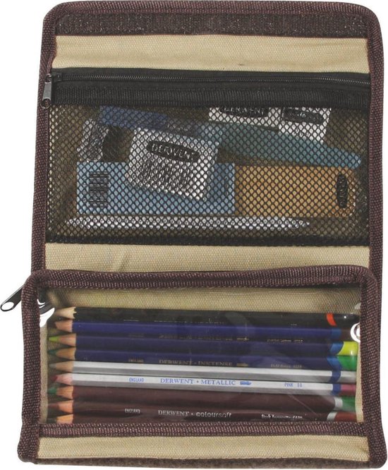 Derwent Art Pack Etui - Opbergtas voor potloden en pennen