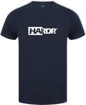 HARDR Offset T-shirt - Navy - Maat XL