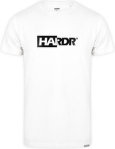 HARDR Offset T-shirt - White - Maat L