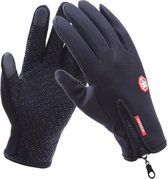 Luxe Touchscreen Sport Handschoenen - M - Zwart