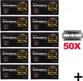 50x Euromax double edge blades - scheermesjes