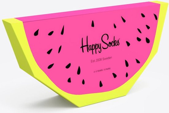 Happy Socks Kids Fruits Giftbox - Maat 2-3Y