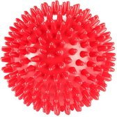 Trendy sport - Massagebal - Massageballen - Egelbal - Therapiebal - Rood - 9 cm