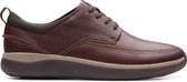 Clarks - Heren schoenen - Garratt Street - G - mahogany leather - maat 7,5