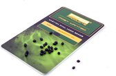 PB Products Easy-on Oval Hook Beads - Dull Black Finish - 30 Stuks - Zwart