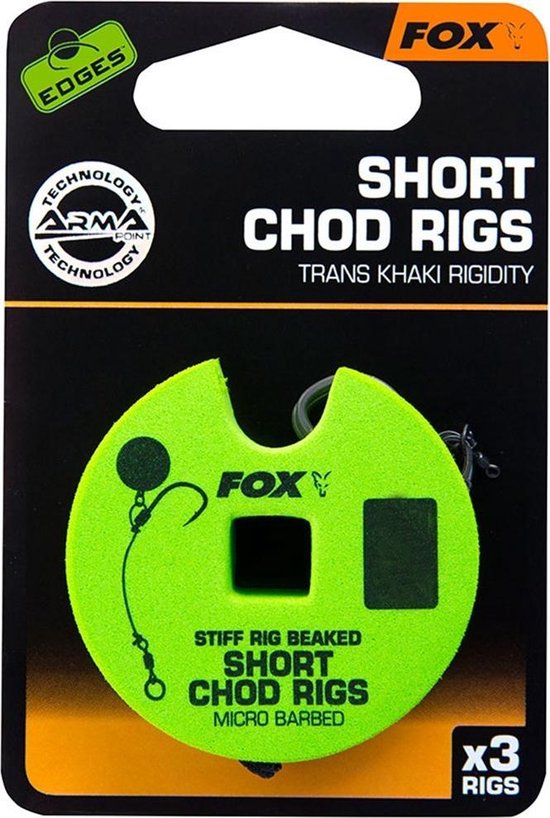 "Fox Edges Arma Point Beaked Chod Rig - Short - 30lb - Maat 4 - "