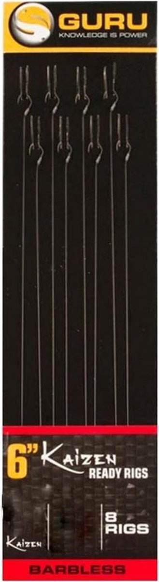 "Guru Kaizen Pole Rigs - 15cm - Maat 18 - 0.13mm - "