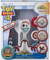 Toy Story 4 Forky - Maak je eigen speelfiguur - Set met klein en stickers